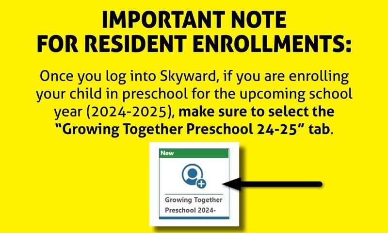 preschool registration button for 24-25
